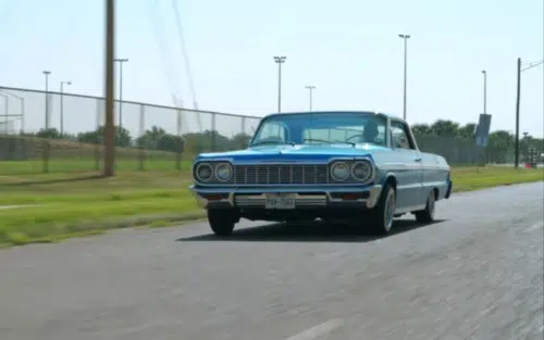 Texas artist's custom 1957 Chevrolet Bel Air has won so many competitions, multiple car shows have banned it