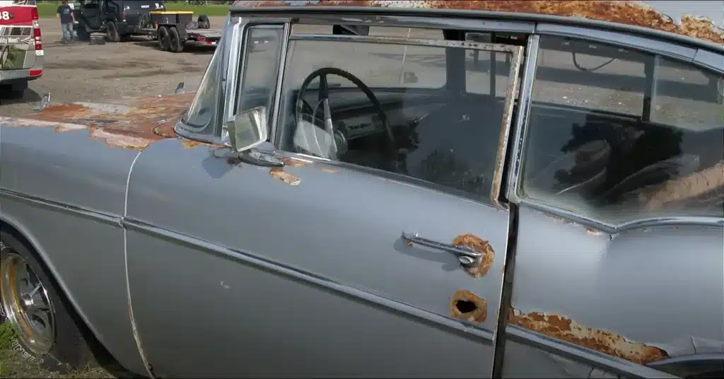 1957 Chevy Bel Air barn find