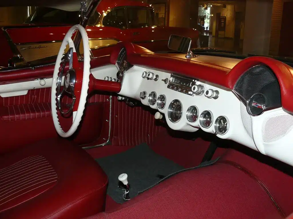 1959 Corvette interior