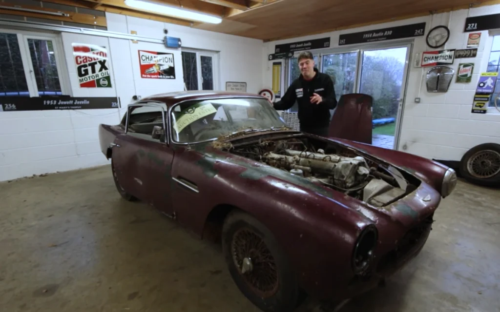 A forgotten 1960 Aston Martin DB4 buried under decades of decay is now getting a second shot at life, thanks to a determined F1 engineer from the UK.