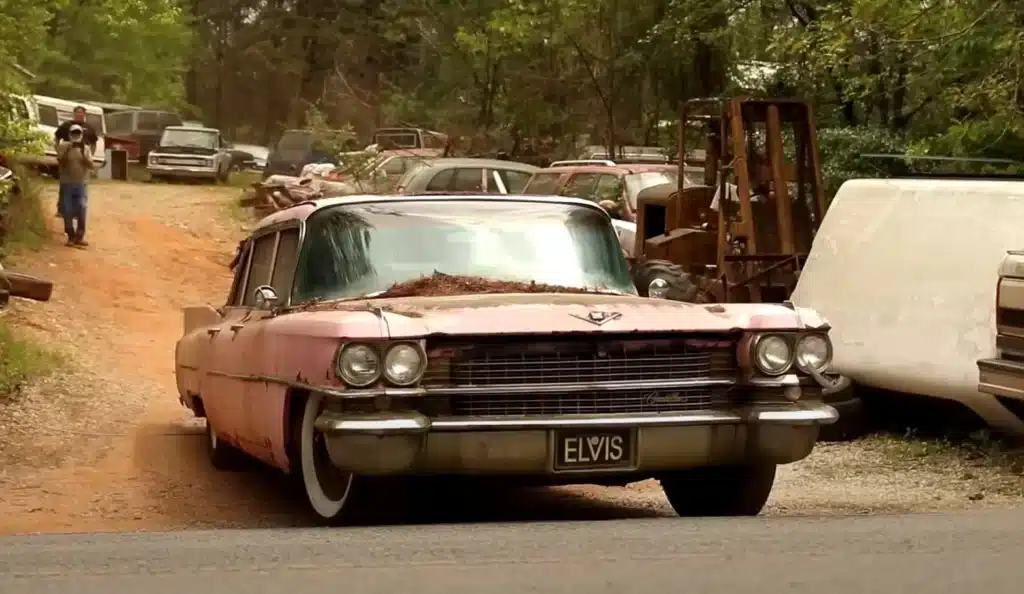 1963 Cadillac supposedly owned by Elvis found in scrapyard