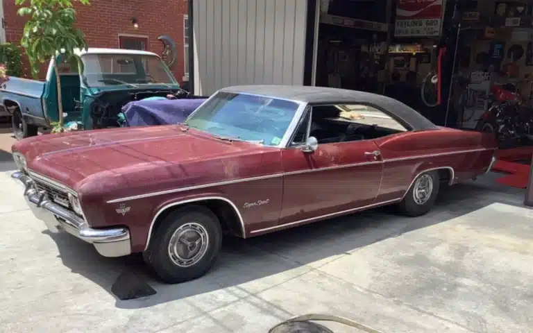 1966 impala ss barn find