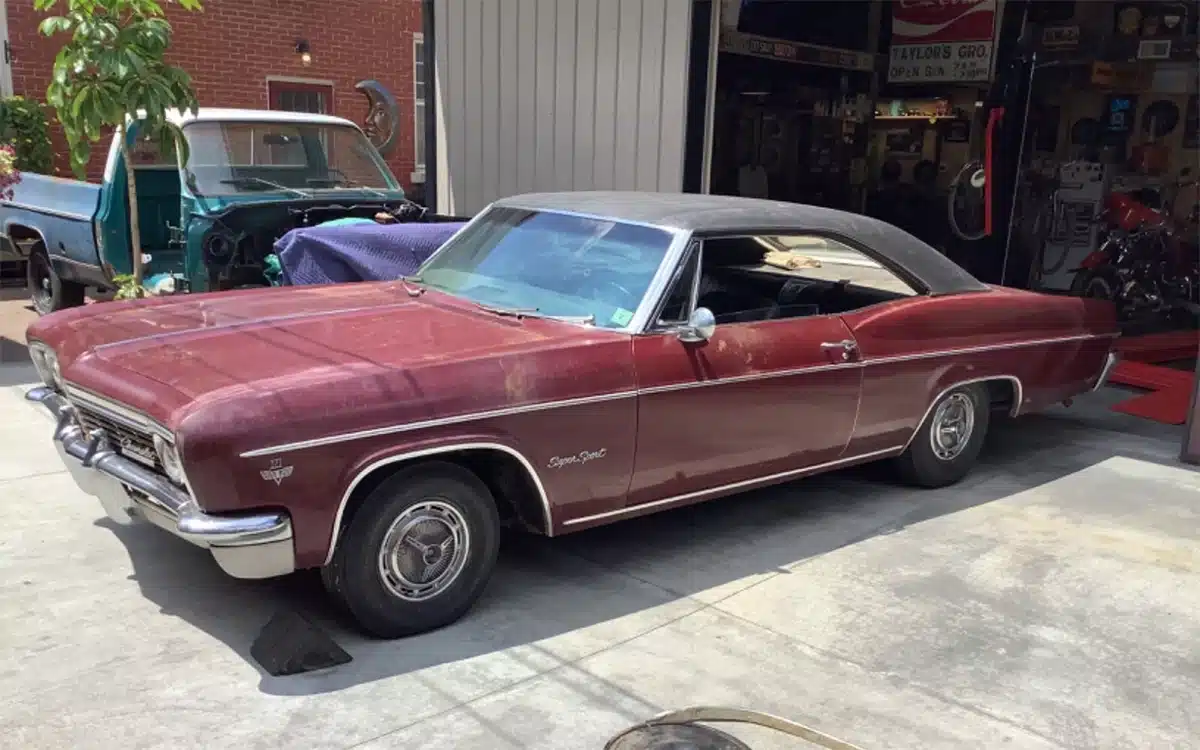Barn find of the century happens when man finds 1966 Impala SS in great condition