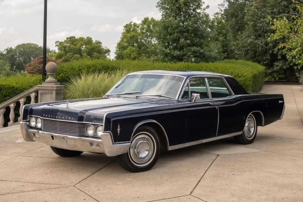 A black 1967 Lincoln Continental convertible for sale in St. Louis is catching attention for a reason Animal House fans will recognize instantly