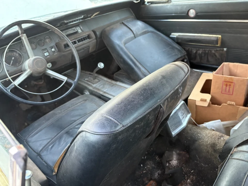 Two 1968 Dodge Charger muscle cars found in a South Carolina barn after decades and you get to choose which one lives