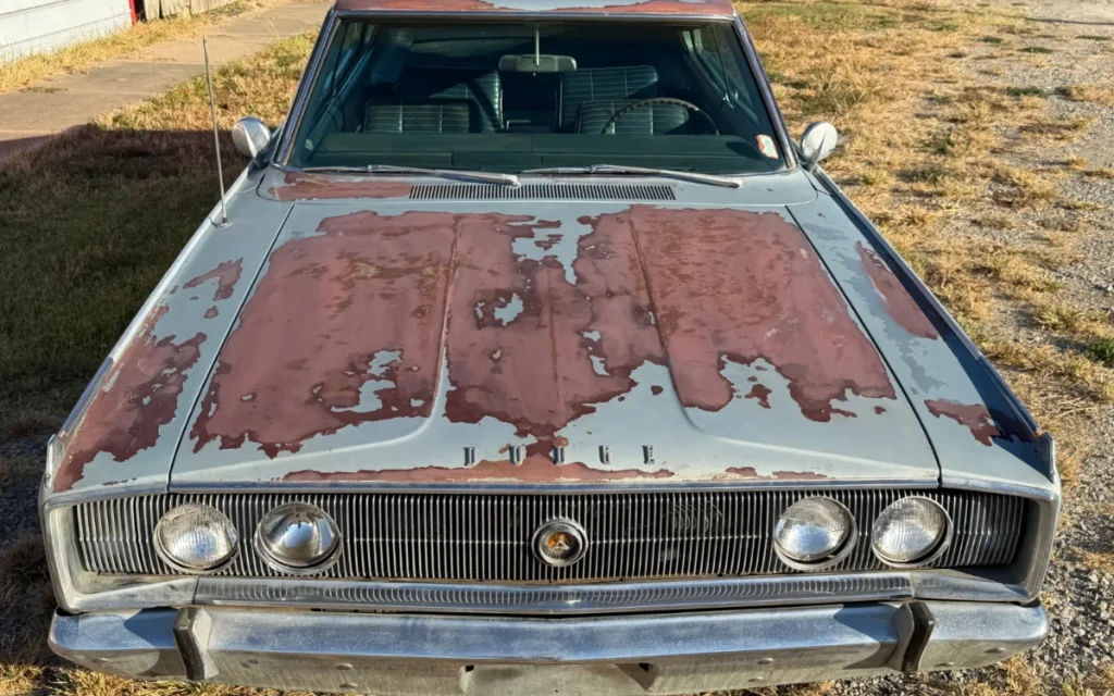 This 1966 Dodge Charger sat untouched for decades and came with a mysterious 1967 upgrade