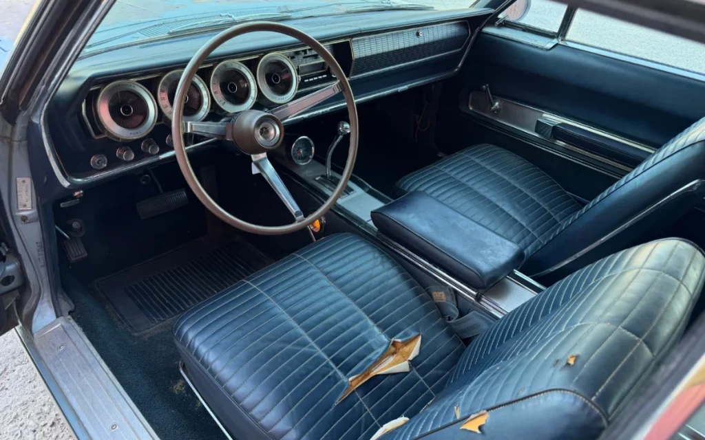 This 1966 Dodge Charger sat untouched for decades and came with a mysterious 1967 upgrade