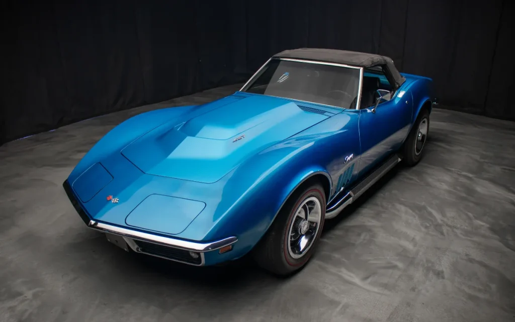 1969 Corvette L88 sports car from Chevrolet being auctioned by SBX Cars