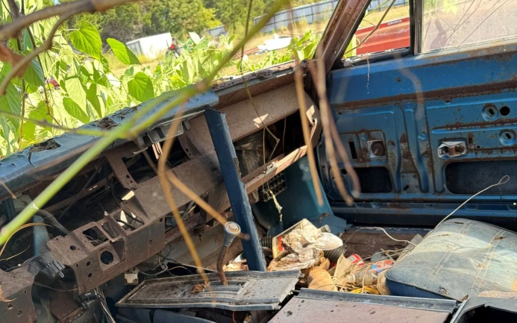 This 1969 Plymouth GTX survived 45 years in a Texas junkyard and now it’s sprouting hope
