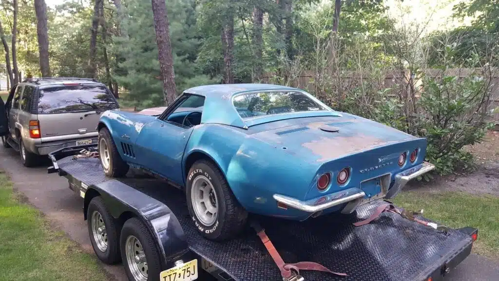 1969 Corvette with rare engine found in New Jersey after decades of secrecy