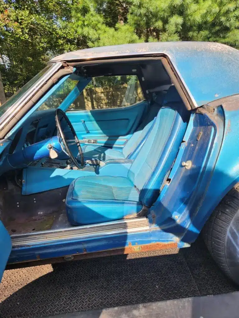 1969 Corvette with rare engine found in New Jersey after decades of secrecy