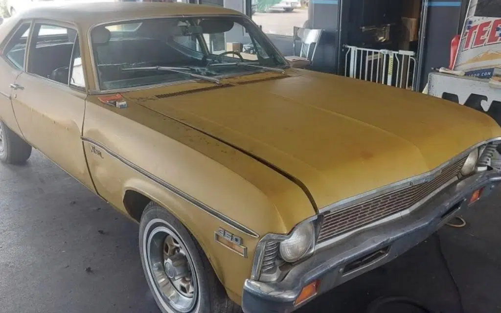 Texas man bought a herd of cars from an estate sale but found the crowing Chevrolet Nova jewel locked in a barn