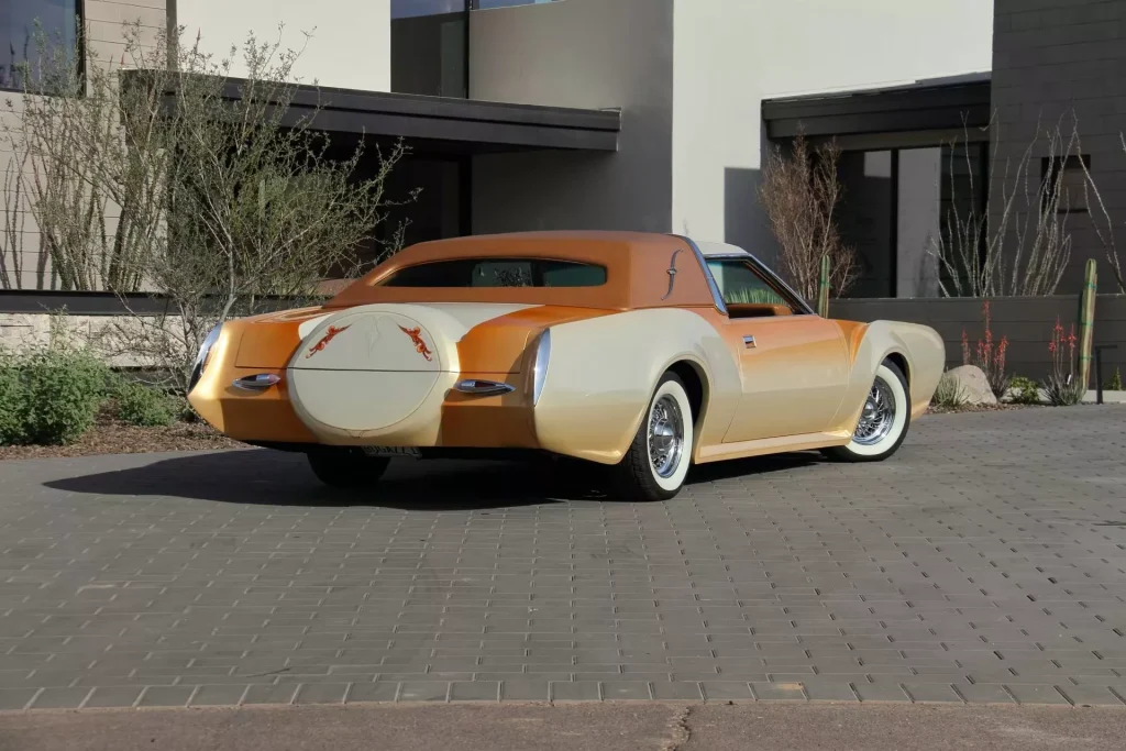 This 1973 Lincoln Continental was transformed into a chrome-heavy custom with a real granite interior and a massive 460 V8