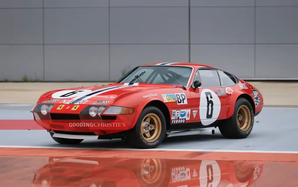 This rare Ferrari Daytona with Ferrari Le Mans race history is heading to the Daytona auction at Pebble Beach with a $10 million estimate