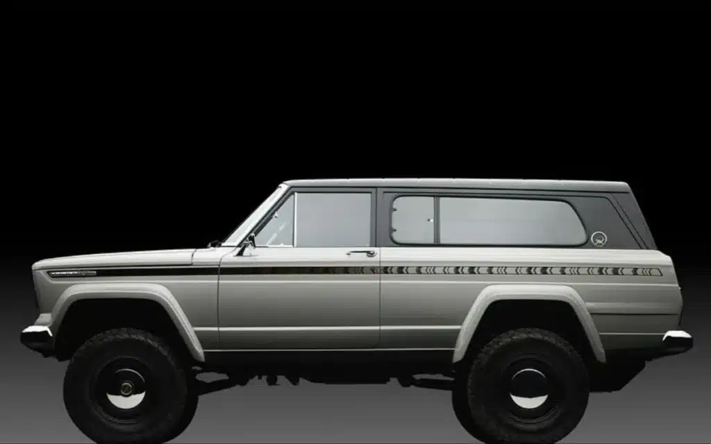 reinvented 1975 Jeep Cherokee