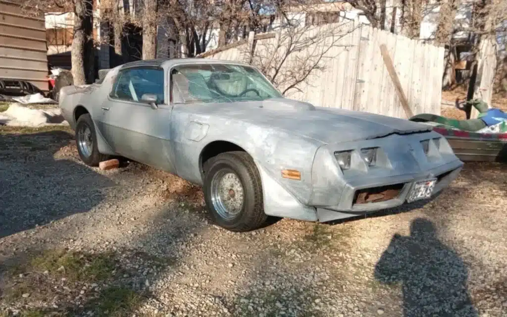 1979 Pontiac Firebird 10th-anniversary edition barn find US