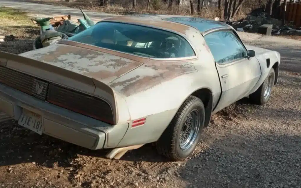 1979 Pontiac Firebird 10th-anniversary edition barn find US