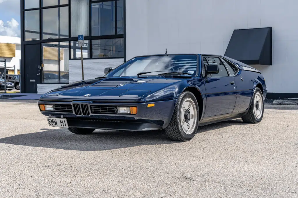 Legendary mid-engine 1981 BMW M1 up for auction