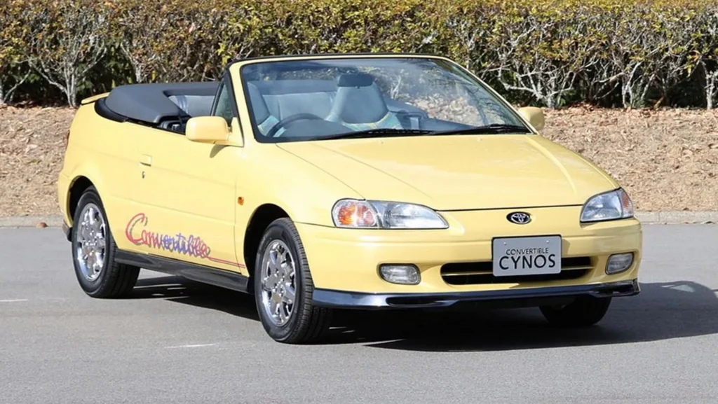 The Toyota Museum just dusted off a rare Cynos Convertible that looks like it belongs in a Barbie Dreamhouse garage