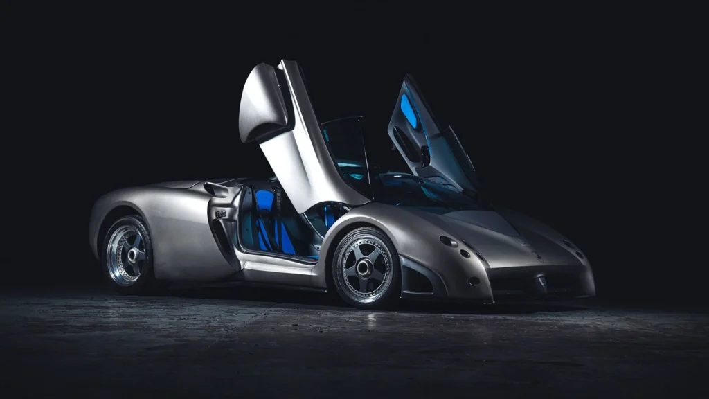The Lamborghini Pregunta supercar was ordered by Chrysler and fighter jet-inspired