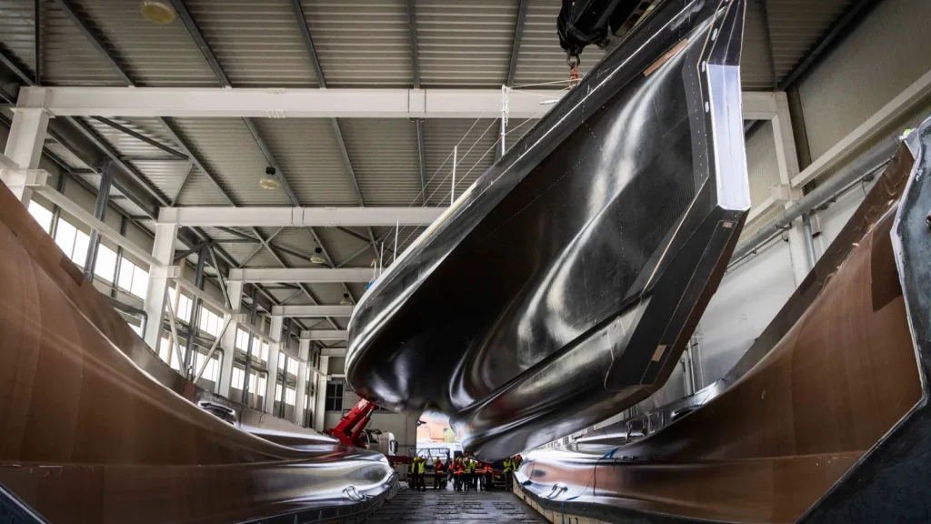 Ferrari is applying the same systems thinking that wins at Le Mans to a 100 foot ocean racing yacht and the result is breathtaking
