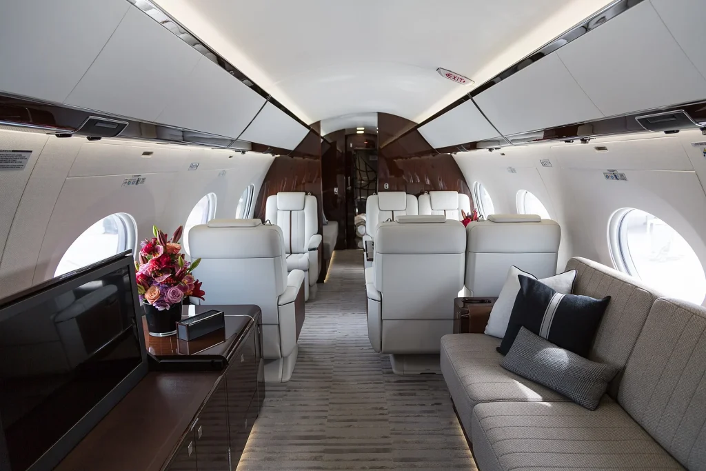 These are the differences between $1M, $10M, $50M and $100M private jets and what each price point gets you