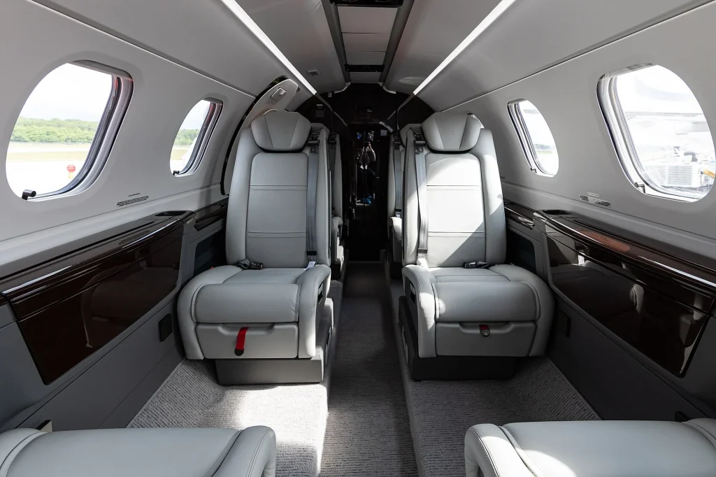 These are the differences between $1M, $10M, $50M and $100M private jets and what each price point gets you