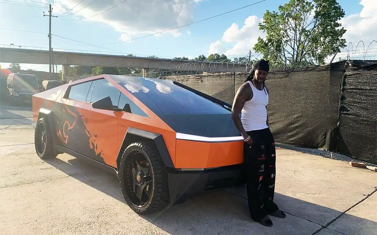 2 Chainz shares his customized Cybertruck, which might be the most unusual one yet