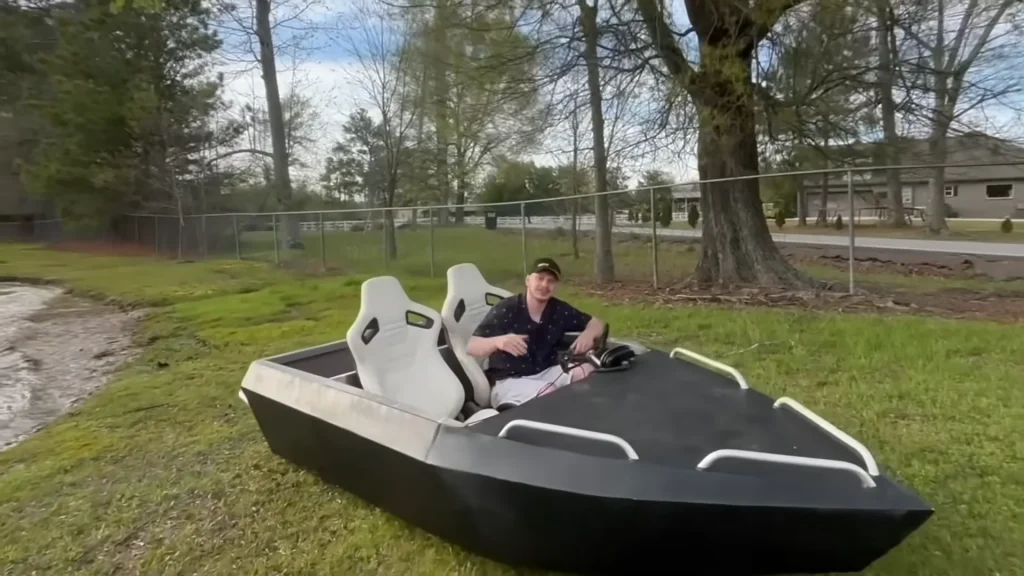 American building most powerful 2-stroke jet boat in project of a lifetime was struggling until he turned to Temu parts