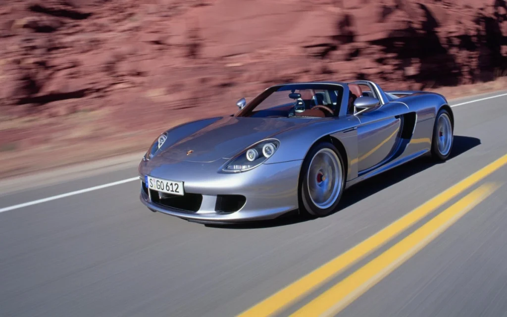 This 2005 Porsche Carrera GT has led a very sheltered life, even by collectors' standards.