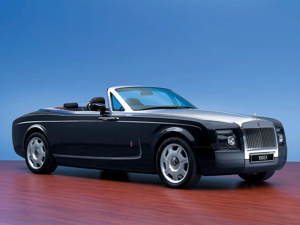 The Rolls Royce 100EX from Johnny English as an iconic Movie car