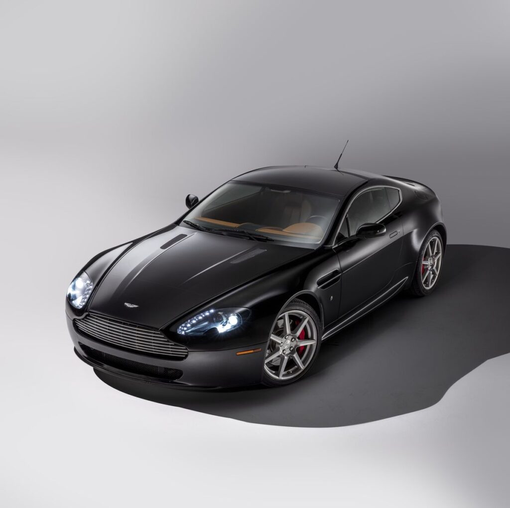 Eminem's car collection features an Aston Martin V8 Vantage