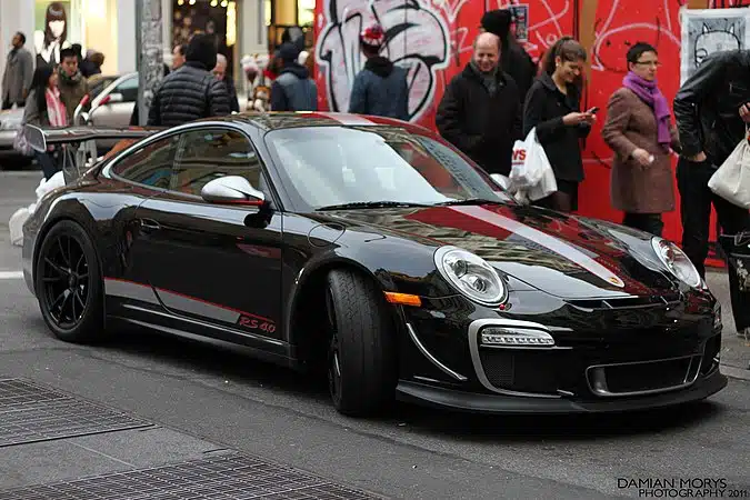 La colección de coches de Eminem incluye un Porsche 911 GT3 RS 4.0 del año 2011