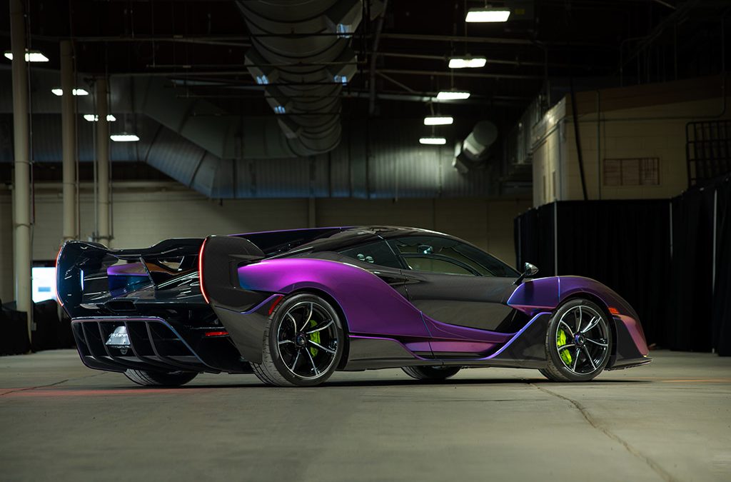 This rare McLaren hypercar is the chameleon of the car world