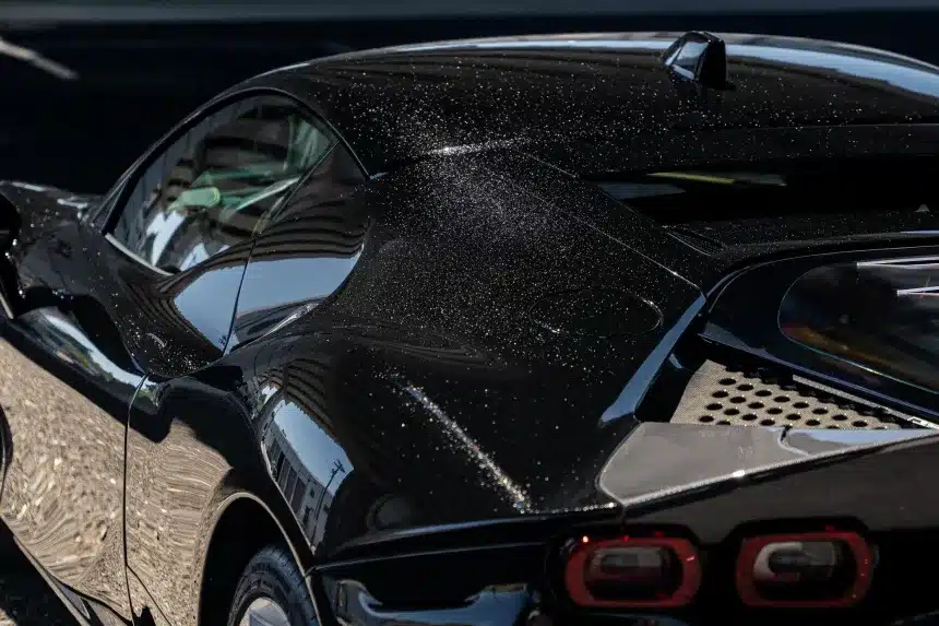 This Ferrari SF90 Stradale comes with a Nero Galaxy finish, making it a true one-of-one