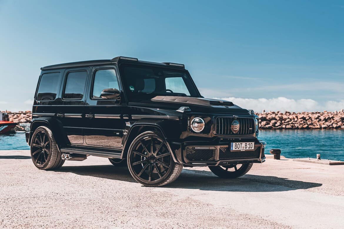 The G-Wagen made by Brabus.