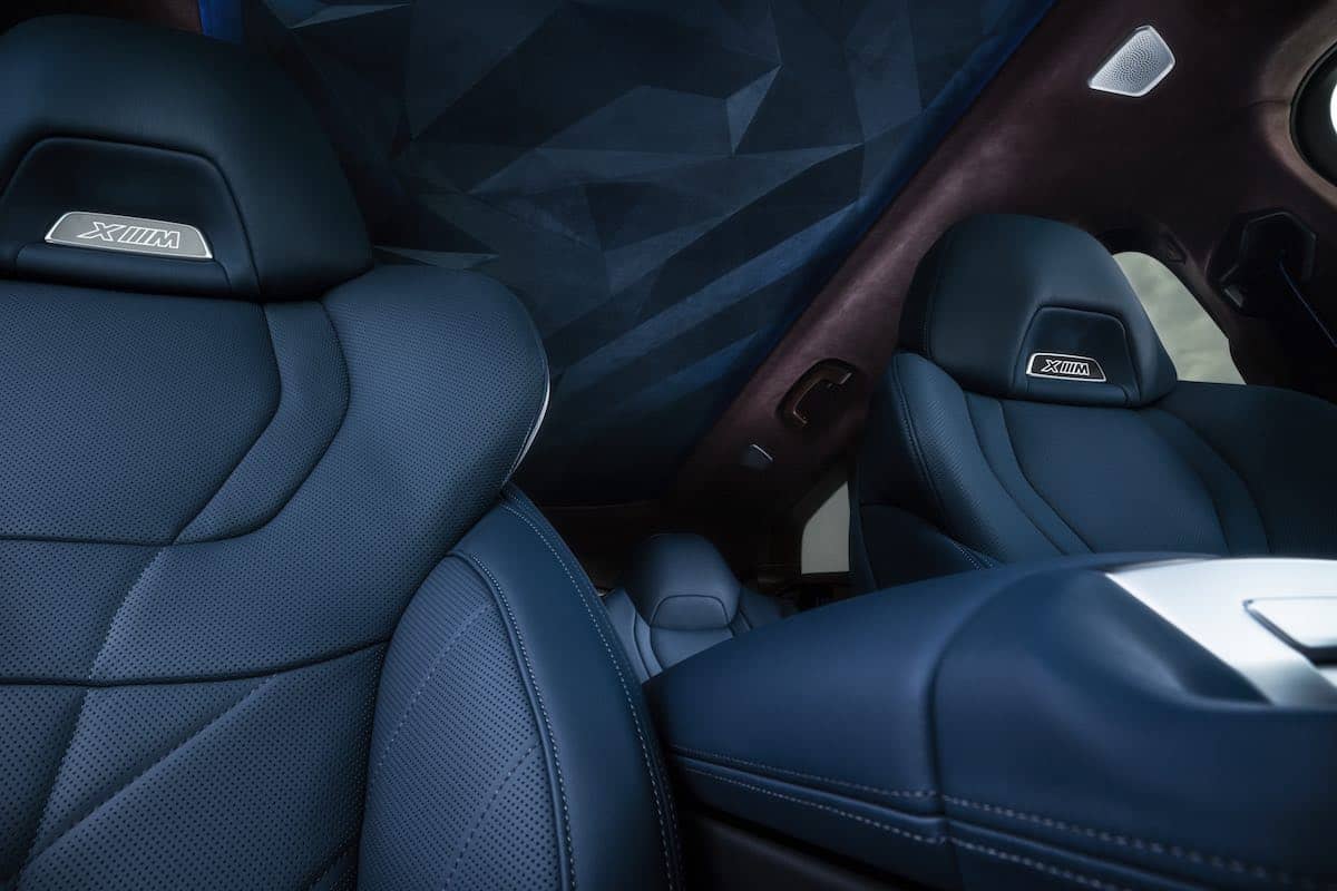 Interior of the 2023 BMW XM