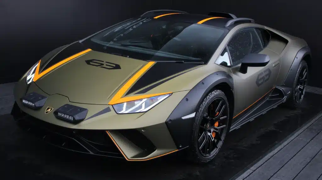 Driver thinks their neighbor has brought home a Lamborghini prototype, they're very quickly corrected