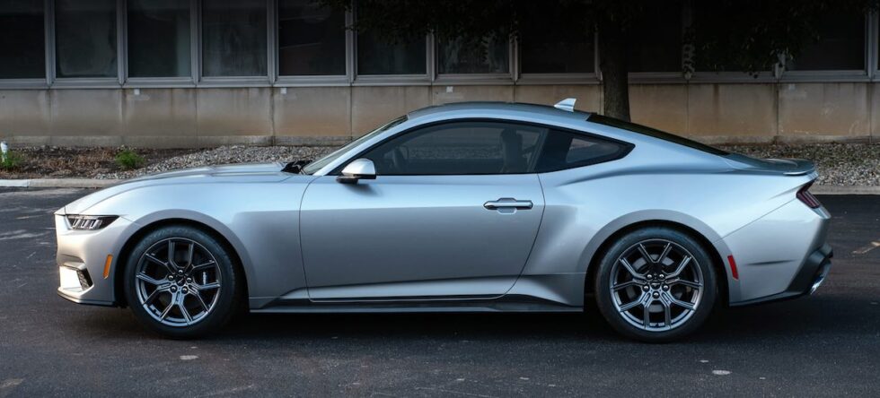 The new Ford Mustang is here with sleeker styling and a jet-fighter