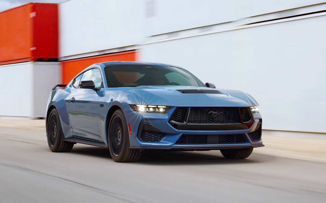 The new Ford Mustang is here with sleeker styling and a jet-fighter cockpit