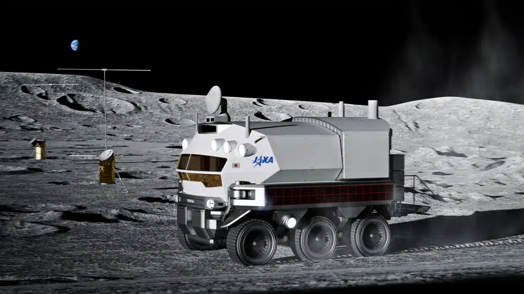Toyota collaborated with NASA to test the Lunar Cruiser, a Land Cruiser for the moon