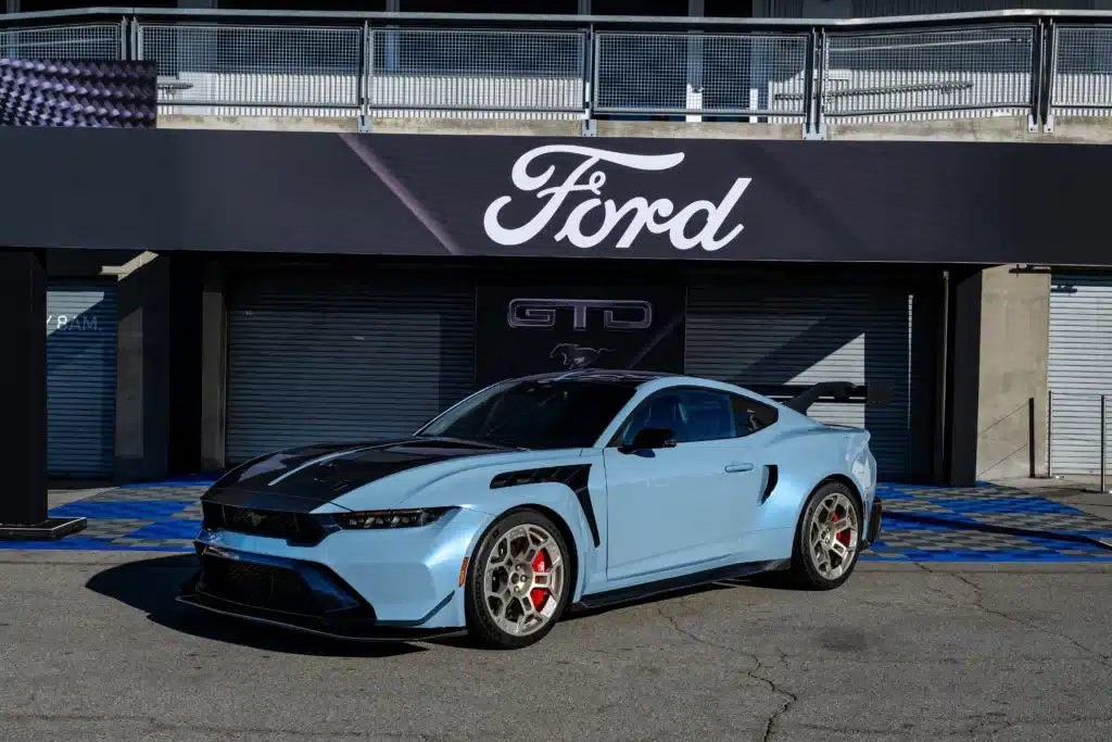 Jim Farley responds after Corvette ZR1X takes Nürburgring record from Mustang GTD, hinting Ford could fight back for the fastest lap crown