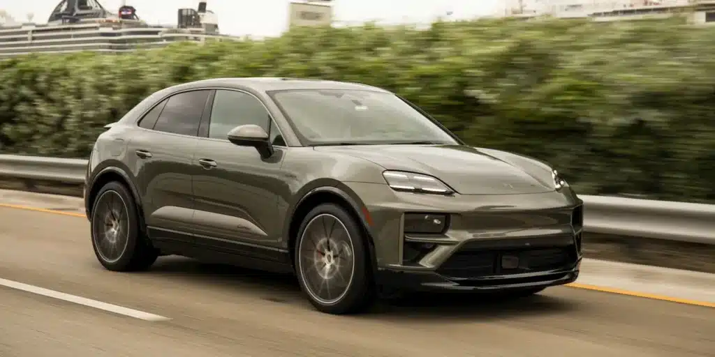 2026 Macan EV can park itself, tow more, and even let you game inside the Porsche crossover