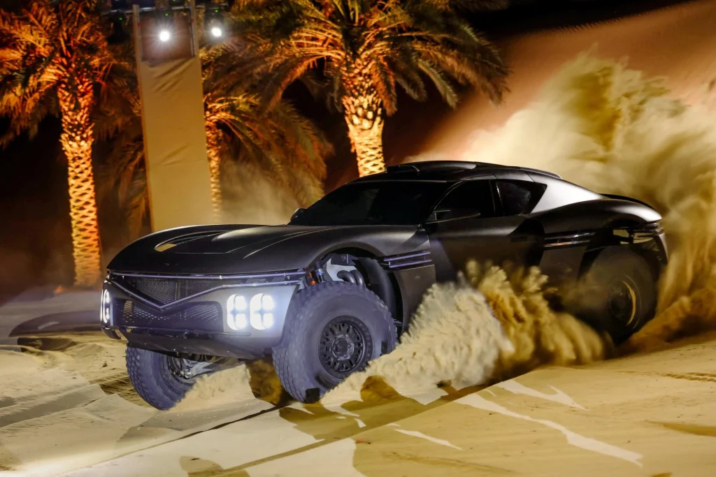 Genesis has just revealed the incredible X Skorpio off-road concept - but the highlight is the V8 engine