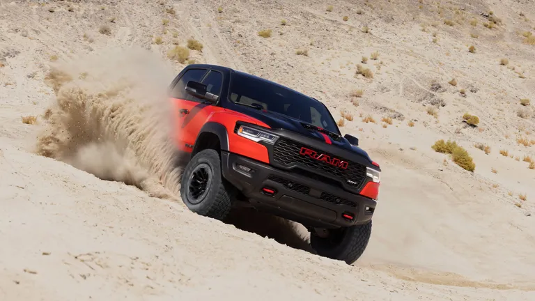 Tesla Cybertruck drags Ram 1500 TRX in EV vs gas battle in Canada and it quickly gets ugly