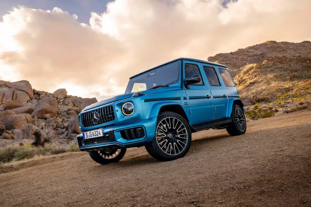 Mercedes G Wagon production reaches 600,000 units, celebrating with an electric G 580 EQ Technology from the Electric G-Class lineup