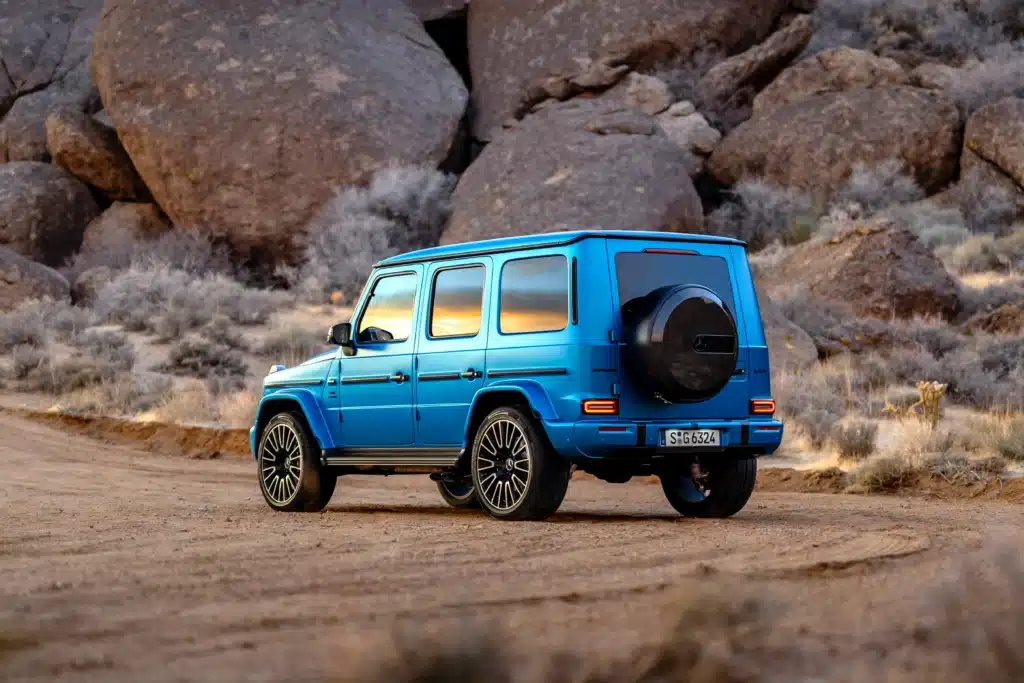 Mercedes G Wagon production reaches 600,000 units, celebrating with an electric G 580 EQ Technology from the Electric G-Class lineup