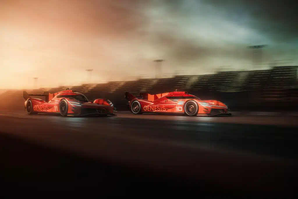 Genesis just unveiled a wild hybrid race car to take on Le Mans