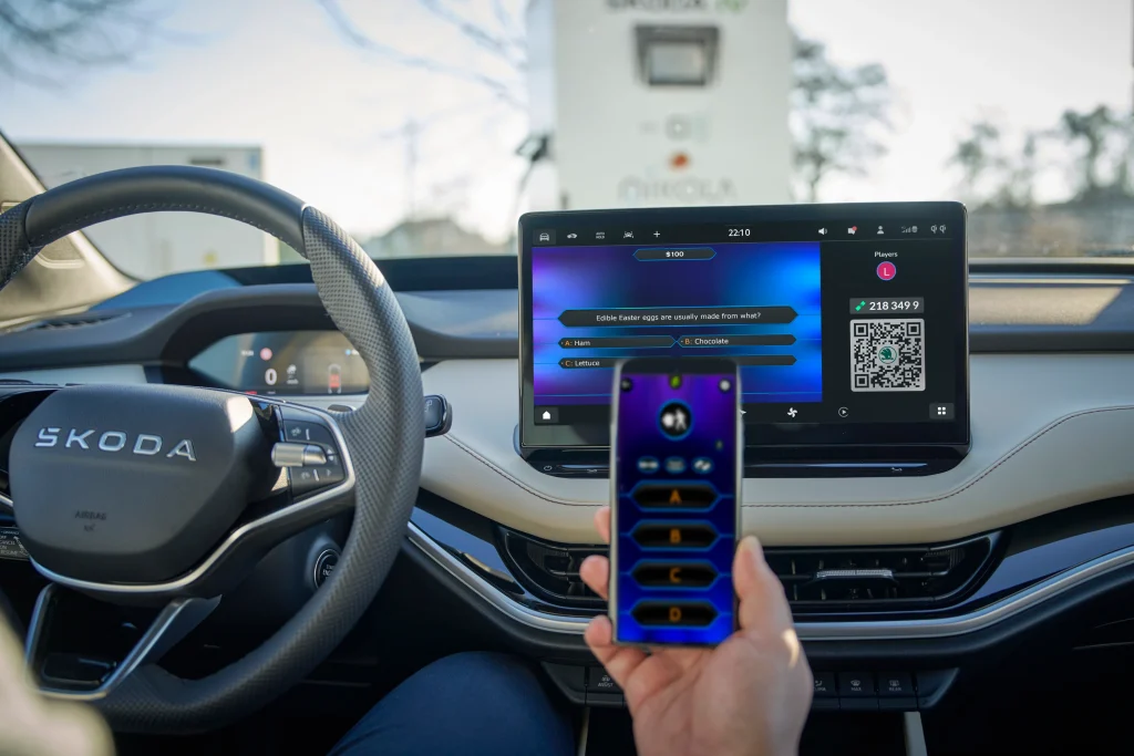 Tetris is being added to Skoda electric car range as a way to kill time while waiting for them to charge
