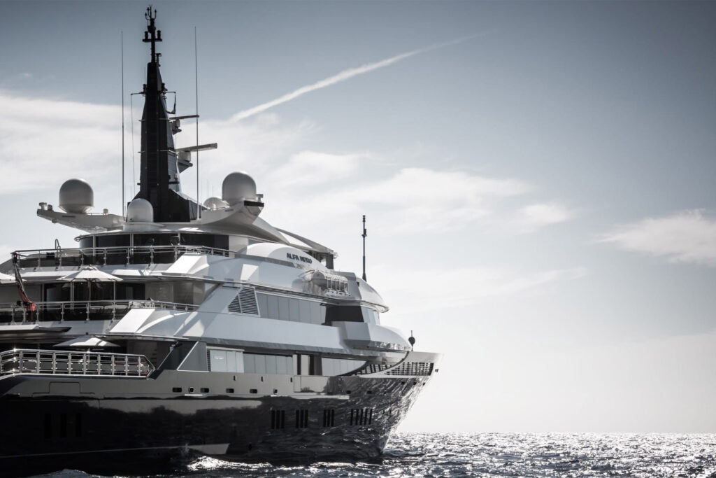 267-foot yacht Alfa Nero seized by Antigua